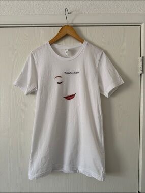 Like New The La’s There She Goes Music Lyric Short Sleeve Tee Women’s Small